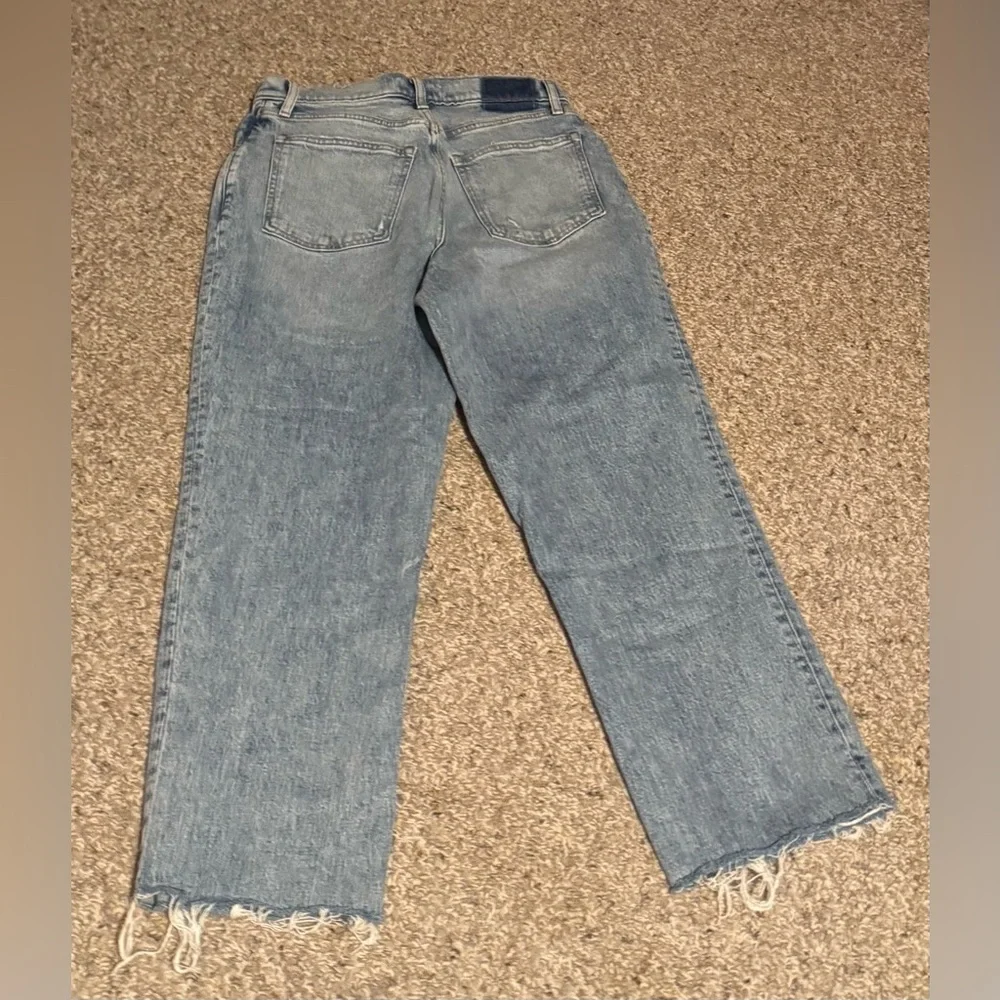 Abercrombie & Fitch 90’s Straight Ultra High Rise Curve Love Jeans - Picture 3 of 4